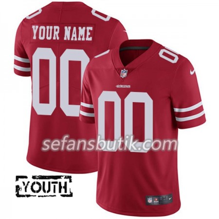 San Francisco 49ers Tröjor Custom Röd - Barn